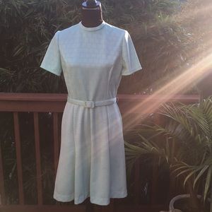 Vintage 1960’s Leslie Fay Knit dress